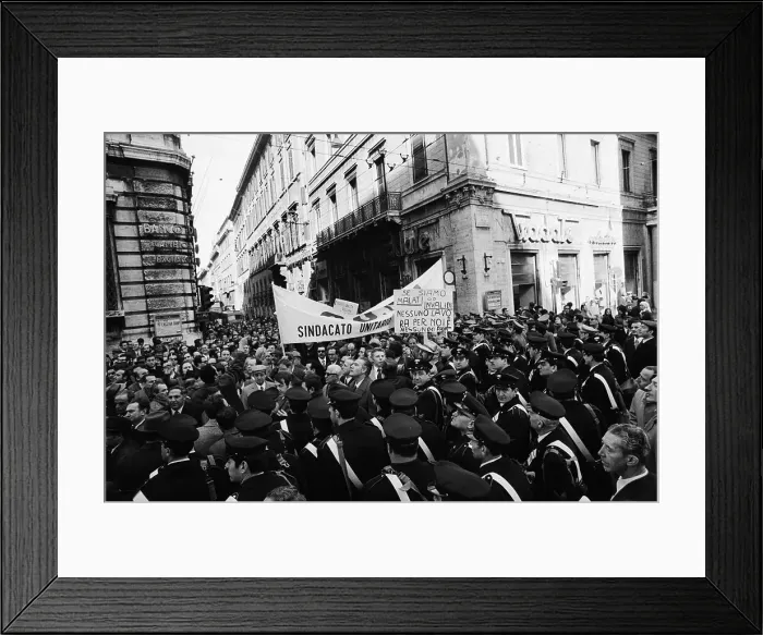 Framed Print : Italian Professionals Protest Tax Reform Framed Print : Italian Professionals Protest Tax Reform