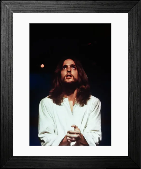 Framed Print : Jeff Fenholt Performing Framed Print : Jeff Fenholt Performing
