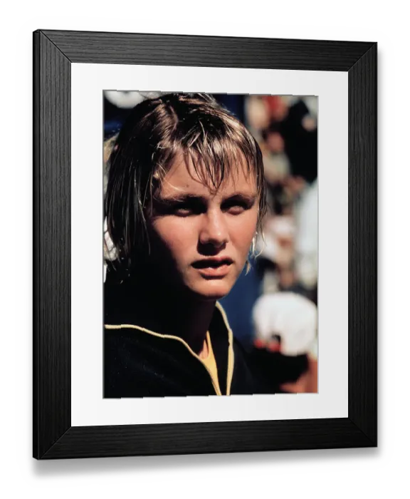 Framed Print : Close up of Australian Olympic Swimmer Shane Gould Framed Print : Close up of Australian Olympic Swimmer Shane Gould