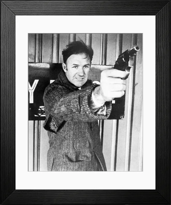Framed Print : Gene Hackman in The French Connection Framed Print : Gene Hackman in The French Connection
