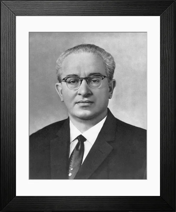 Framed Print : Portrait of Russian Leader Yuri Andropov Framed Print : Portrait of Russian Leader Yuri Andropov