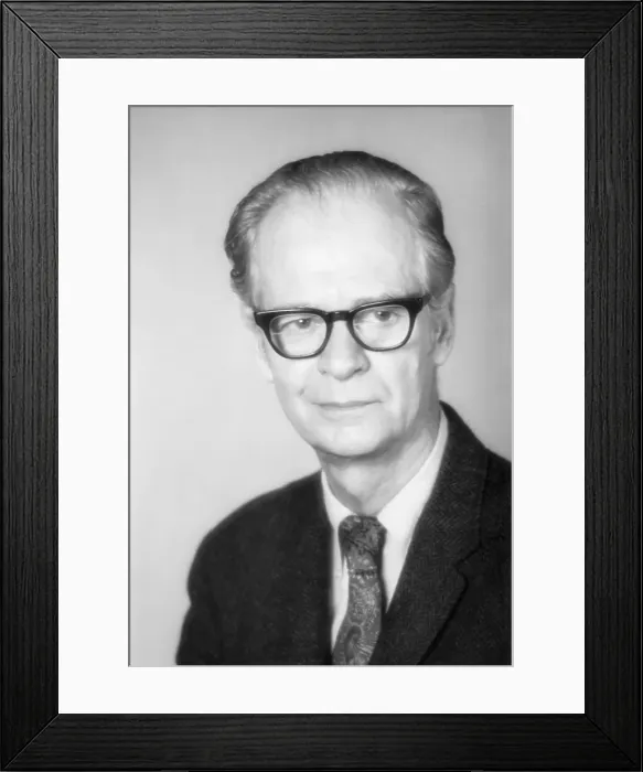 Framed Print : Psychologist B.F. Skinner Framed Print : Psychologist B.F. Skinner