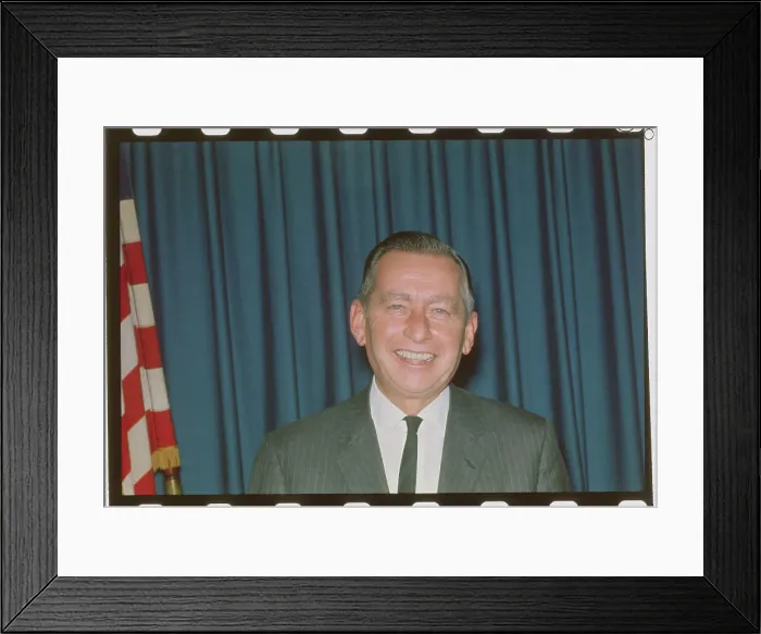Framed Print : Portrait of Malcolm Wilson Framed Print : Portrait of Malcolm Wilson