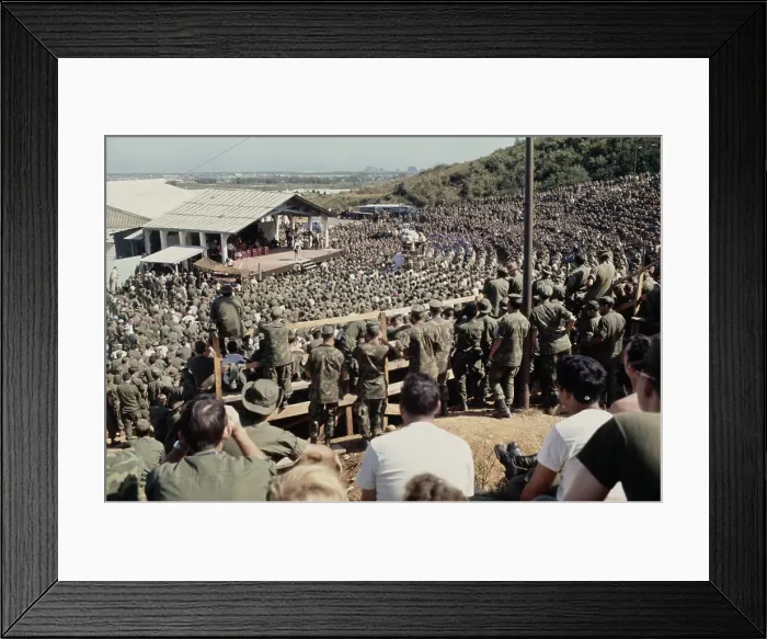 Framed Print : Christmas 1970, Vietnam War Framed Print : Christmas 1970, Vietnam War