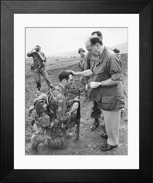 Framed Print : Blessings Before Patrol Framed Print : Blessings Before Patrol