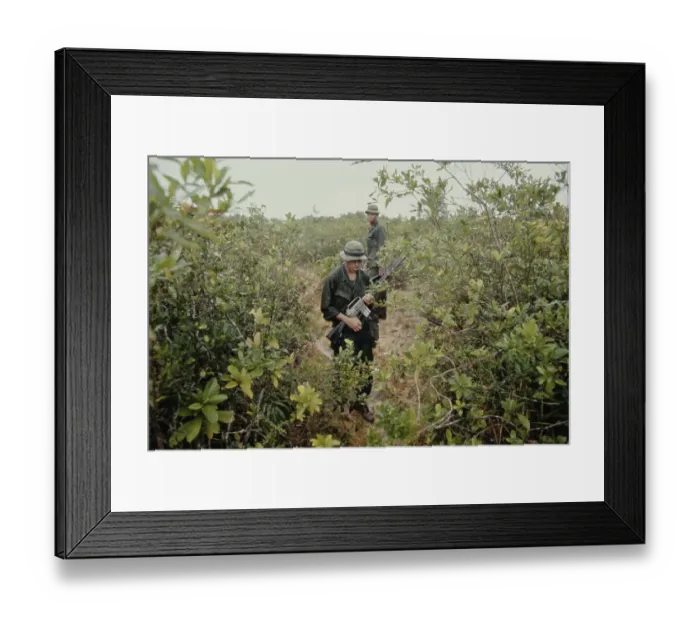 Framed Print : Chu Lai Air Base, Vietnam War Framed Print : Chu Lai Air Base, Vietnam War