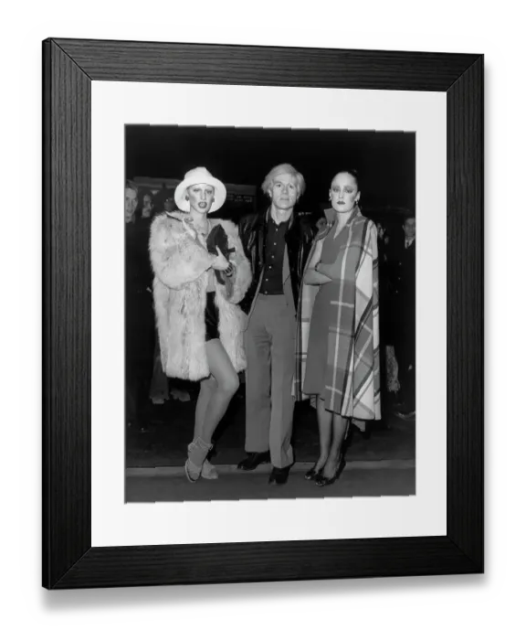 Framed Print : Donna Jordan Andy Warhol &Jane Fourth Framed Print : Donna Jordan Andy Warhol &Jane Fourth