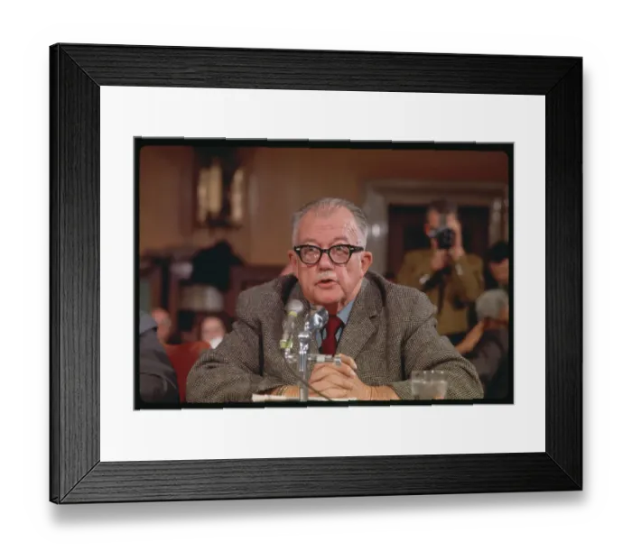 Framed Print : Andrew Biemiller Speaking Framed Print : Andrew Biemiller Speaking