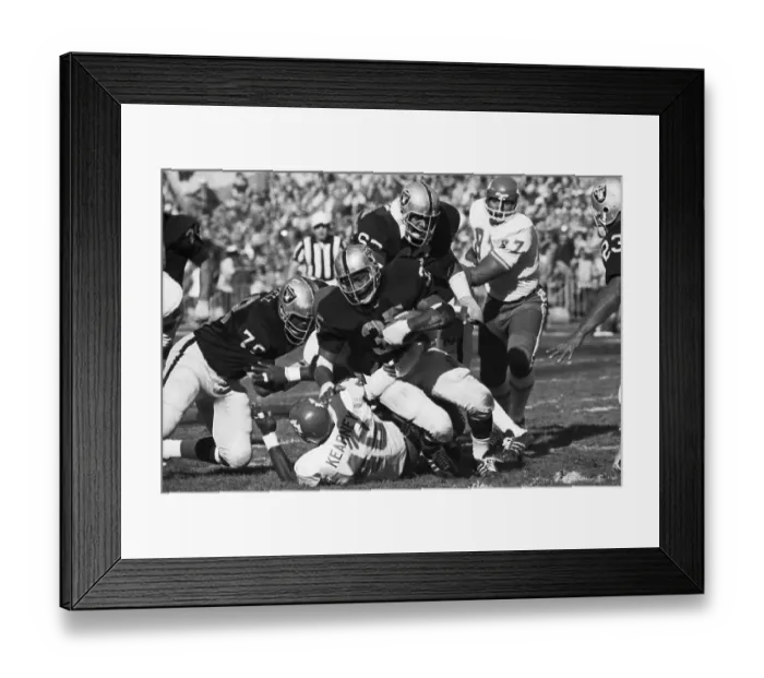 Framed Print : Hewritt Dixon and Jim Kearney Falling from Tackle Framed Print : Hewritt Dixon and Jim Kearney Falling from Tackle
