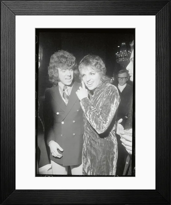 Framed Print : Liza Minnelli and Rex Cramer
