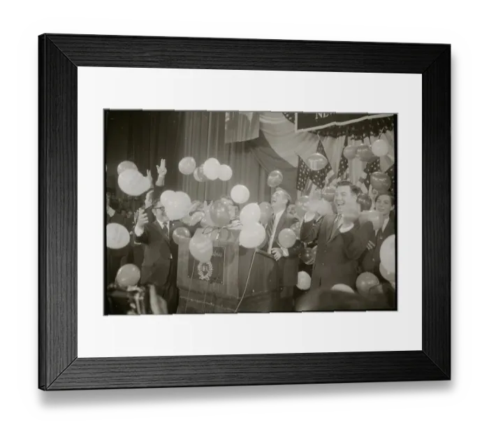 Framed Print : James Buckley at Victory Celebration Framed Print : James Buckley at Victory Celebration
