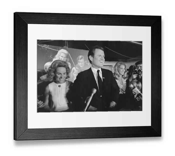 Framed Print : Edward Kennedy Thanking His Campaign Workers Framed Print : Edward Kennedy Thanking His Campaign Workers