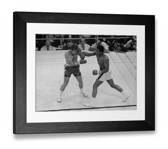 Framed Print : Cassius Clay and Jerry Quarry Boxing Framed Print : Cassius Clay and Jerry Quarry Boxing