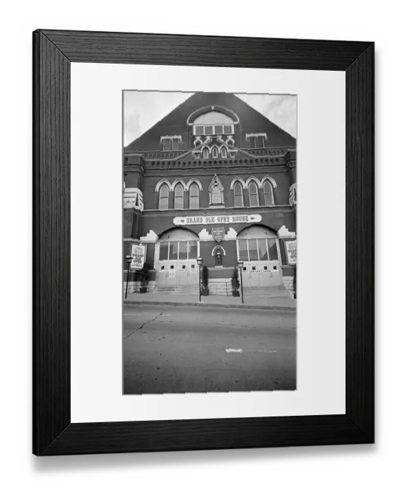 Framed Print : Grand Ole Opry Framed Print : Grand Ole Opry