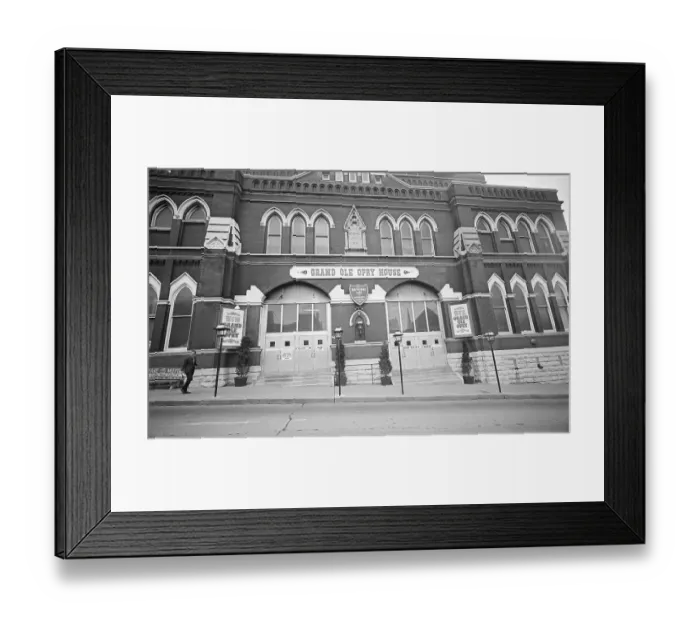 Framed Print : Grand Ole Opry Framed Print : Grand Ole Opry