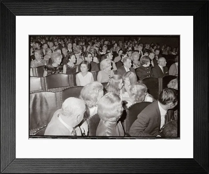 Framed Print : Caroline Kennedy Conversing With Her Two Cousins Framed Print : Caroline Kennedy Conversing With Her Two Cousins
