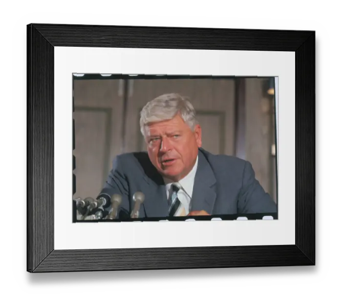 Framed Print : Portrait of Rogers C.B. Morton Framed Print : Portrait of Rogers C.B. Morton