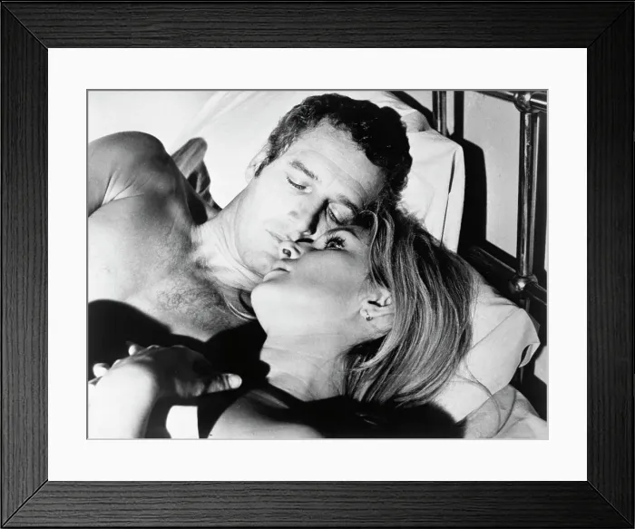 Framed Print : Portrait of Paul Newman and Joanne Woodward Framed Print : Portrait of Paul Newman and Joanne Woodward