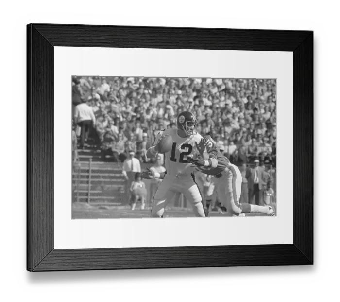 Framed Print : Denver Bronco Tackles Pittsburgh Qb Framed Print : Denver Bronco Tackles Pittsburgh Qb