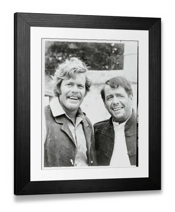 Framed Print : Portrait of Doug McClure with Desi Arnaz Framed Print : Portrait of Doug McClure with Desi Arnaz