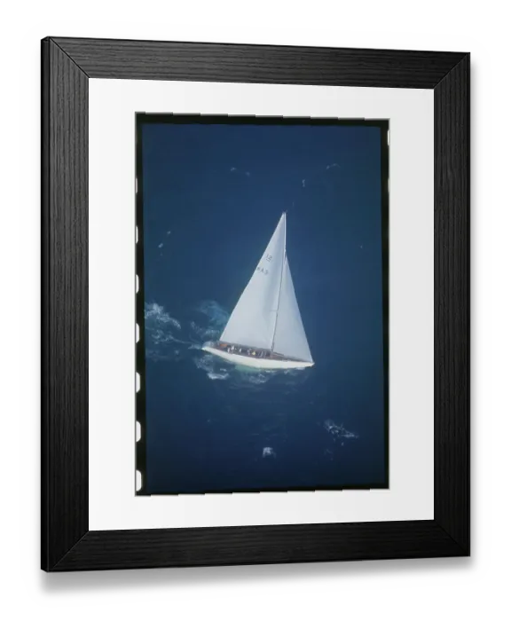 Framed Print : Gretel II Competing in America's Cup Race Framed Print : Gretel II Competing in America's Cup Race