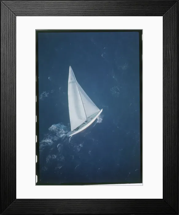 Framed Print : Intrepid Competing in America's Cup Race Framed Print : Intrepid Competing in America's Cup Race
