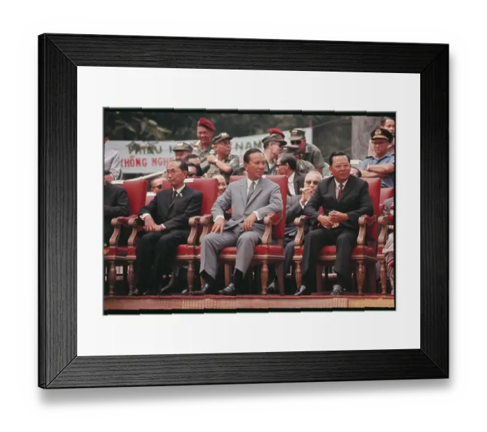 Framed Print : South Vietnamese Leaders Framed Print : South Vietnamese Leaders