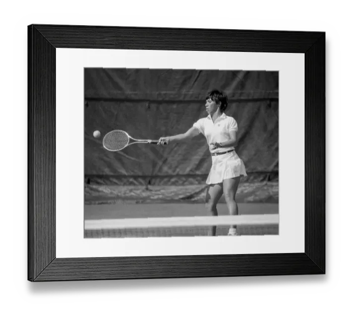 Framed Print : Rosemary Casals Framed Print : Rosemary Casals