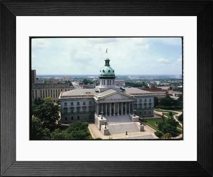 Framed Print : Columbia Capitol Grounds Framed Print : Columbia Capitol Grounds