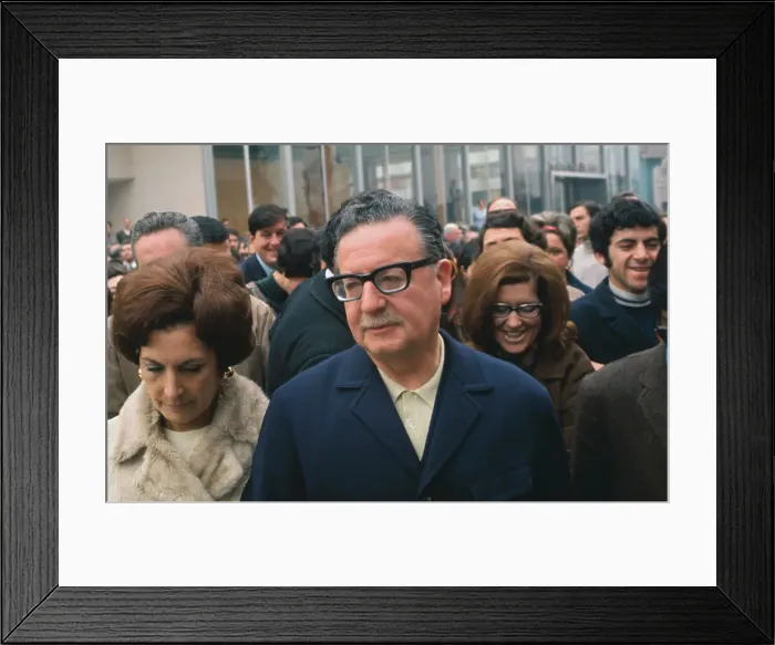 Framed Print : Salvador and Hortensia Allende Framed Print : Salvador and Hortensia Allende