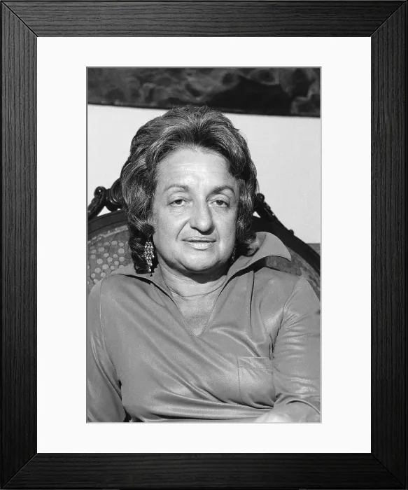 Framed Print : Betty Friedan of National Organization of Women Framed Print : Betty Friedan of National Organization of Women