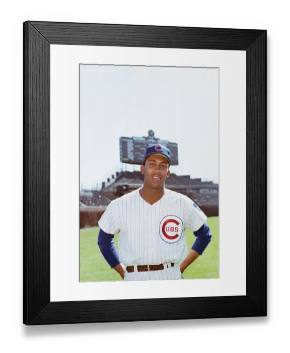 Framed Print : Fergie Jenkins Posing on Field Framed Print : Fergie Jenkins Posing on Field