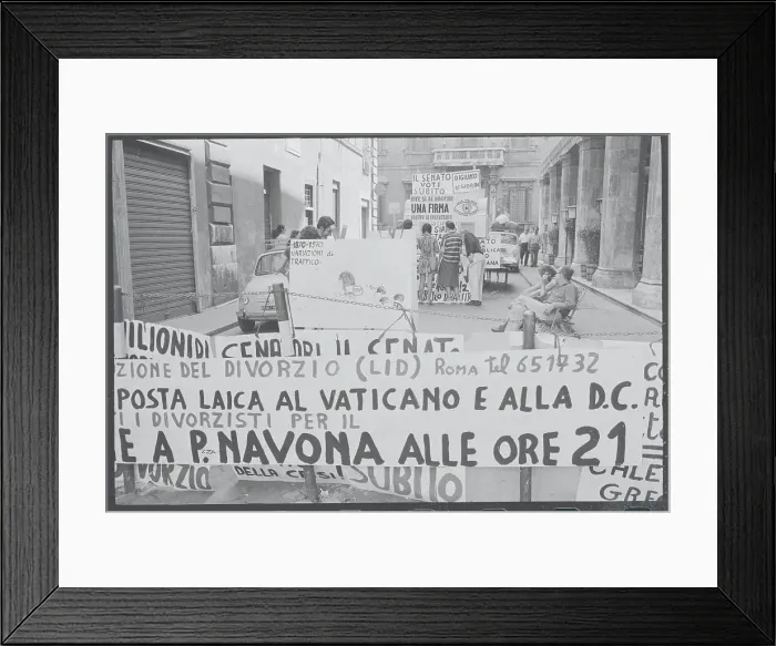 Framed Print : Protesters Outside Roman Senate Framed Print : Protesters Outside Roman Senate