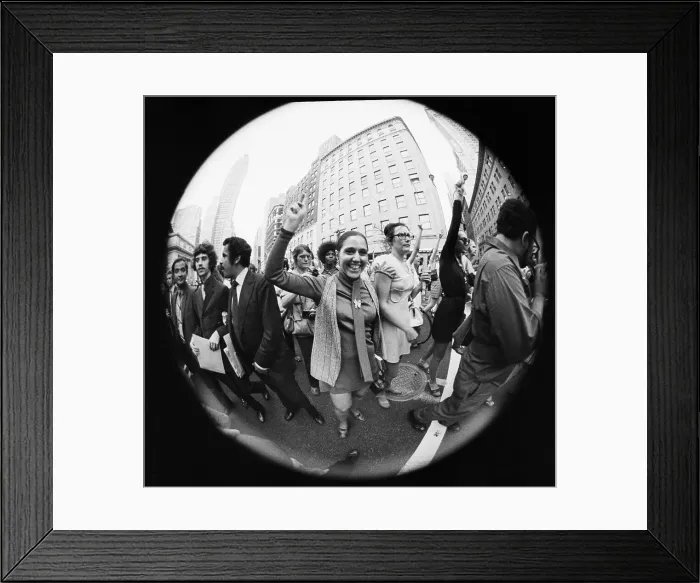 Framed Print : Women's Rights March on Fifth Avenue Framed Print : Women's Rights March on Fifth Avenue