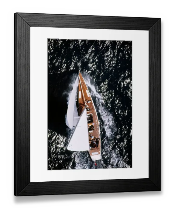 Framed Print : Gretel II Competing in America's Cup Race Framed Print : Gretel II Competing in America's Cup Race