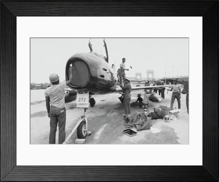 Framed Print : F-86 Sabre Painting Project Framed Print : F-86 Sabre Painting Project