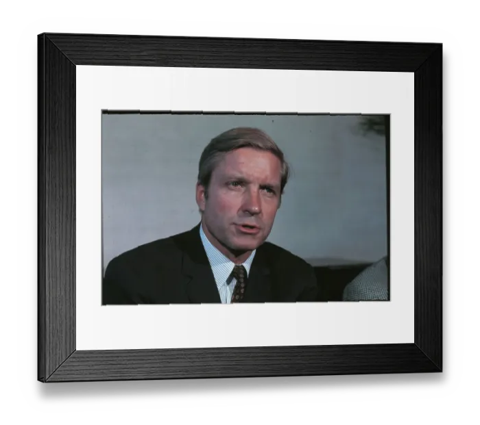 Framed Print : Senator Charles Percy Framed Print : Senator Charles Percy