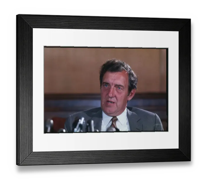 Framed Print : Senator Edmund S. Muskie Framed Print : Senator Edmund S. Muskie