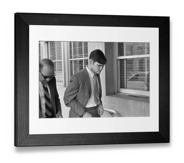 Framed Print : John Norman Collins in Chains Framed Print : John Norman Collins in Chains