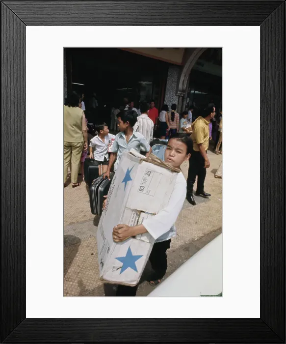 Framed Print : Saigon, Vietnam War Framed Print : Saigon, Vietnam War