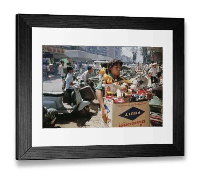 Framed Print : Saigon, Vietnam War Framed Print : Saigon, Vietnam War