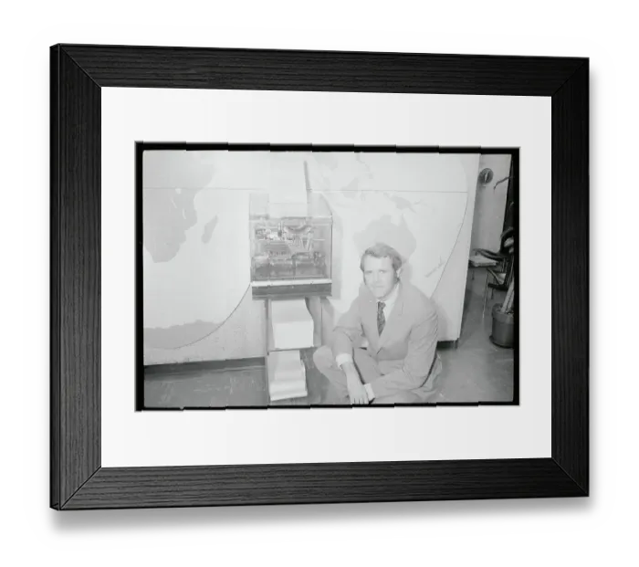 Framed Print : Portrait of Dr. Benjamin Spock Framed Print : Portrait of Dr. Benjamin Spock