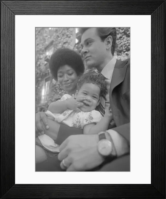Framed Print : Alice Walker and Family Framed Print : Alice Walker and Family