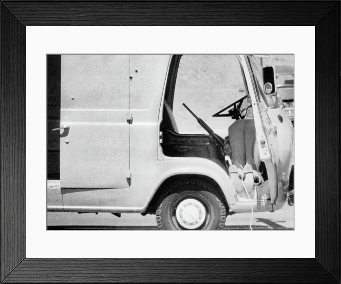 Framed Print : Van Used in Kidnapping Framed Print : Van Used in Kidnapping
