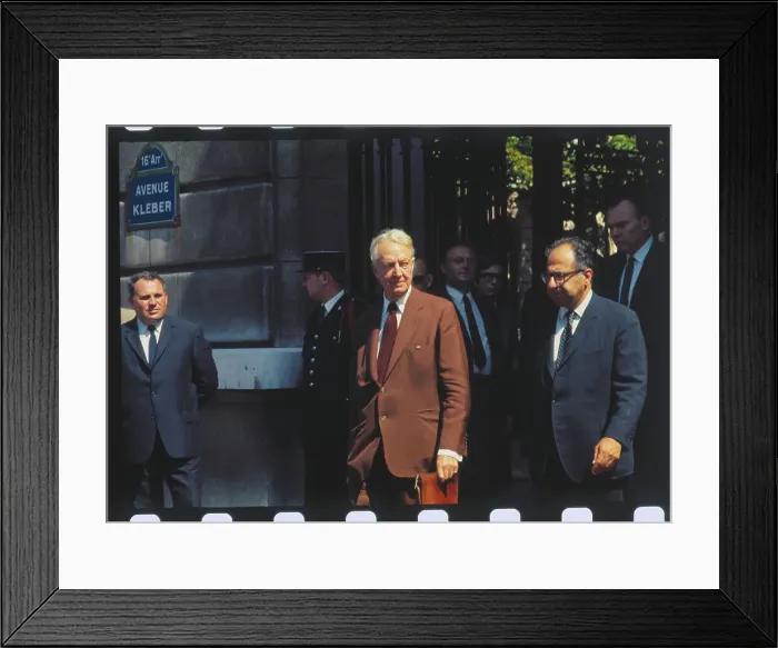 Framed Print : Negotiators Arriving for Paris Vietnam Peace Talks Framed Print : Negotiators Arriving for Paris Vietnam Peace Talks