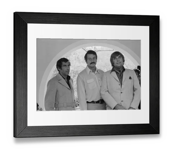 Framed Print : Vadim with Hudson and Roddenberry Framed Print : Vadim with Hudson and Roddenberry