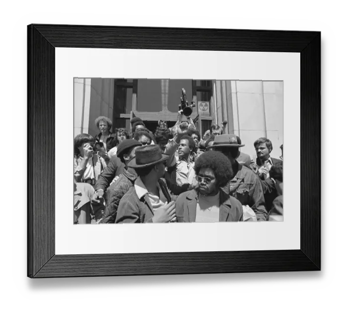 Framed Print : Black Panther Co-Founder Huey P.Newton Framed Print : Black Panther Co-Founder Huey P.Newton