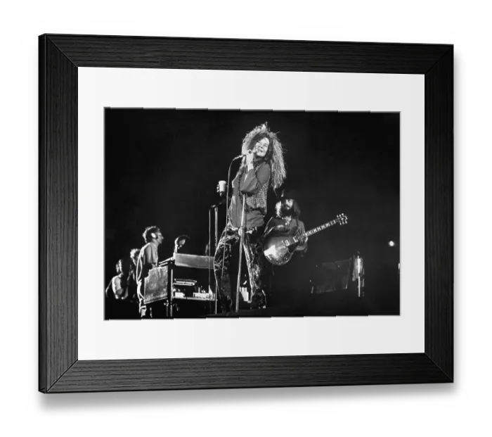 Framed Print : Janis Joplin Performing in Concert Framed Print : Janis Joplin Performing in Concert