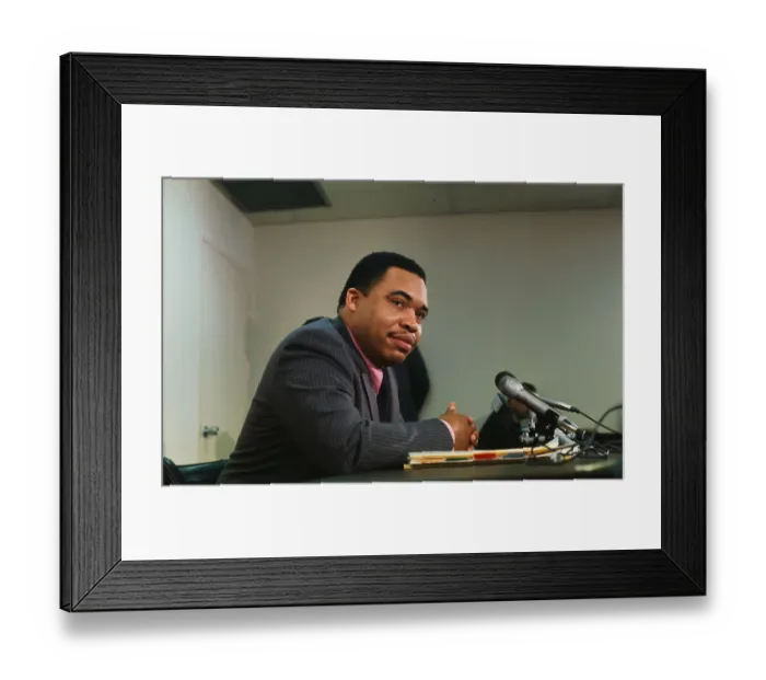 Framed Print : Newark Mayor Kenneth Gibson Framed Print : Newark Mayor Kenneth Gibson