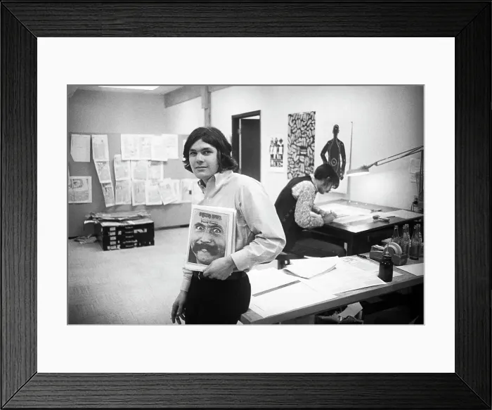 Framed Print : Jann Wenner, Publisher Of Rolling Stone Framed Print : Jann Wenner, Publisher Of Rolling Stone